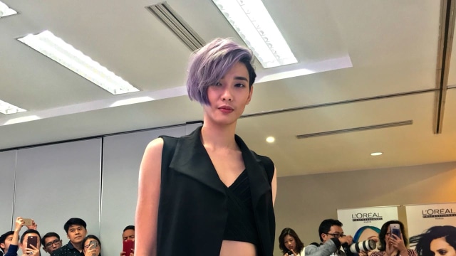 Colourful Hair dari L’Oreal Professionnel (Foto: Stephanie Elia/kumparan)