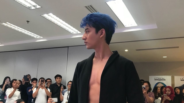 Colourful Hair dari L’Oreal Professionnel (Foto: Stephanie Elia/kumparan)