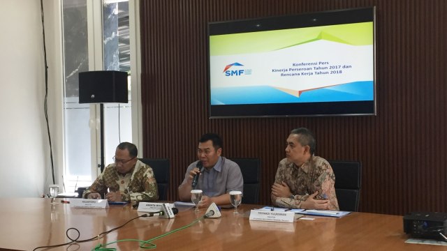 Konpers PT Sarana Multigriya Finansial (Persero). (Foto: Siti Maghfirah/kumparan)
