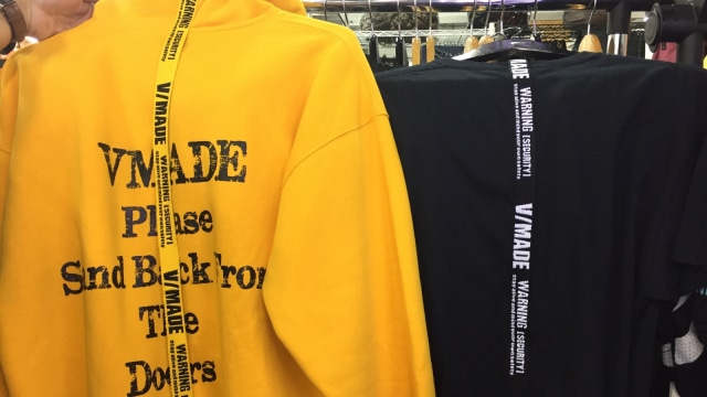 Vmade hoodie. (Foto: Ratmia Dewi/kumparan)