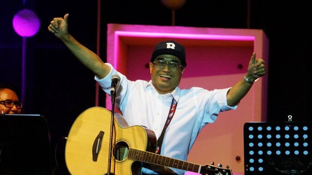 Elek Yo Band di Java Jazz Festival 2018. (Foto: Garin Gustavian/kumparan)