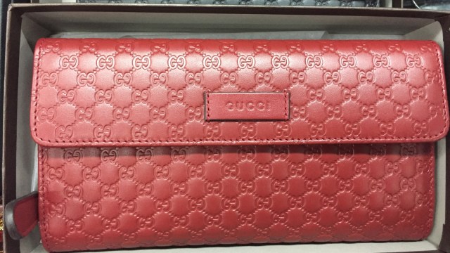 Dompet Gucci. (Foto: Ratmia Dewi/kumparan)