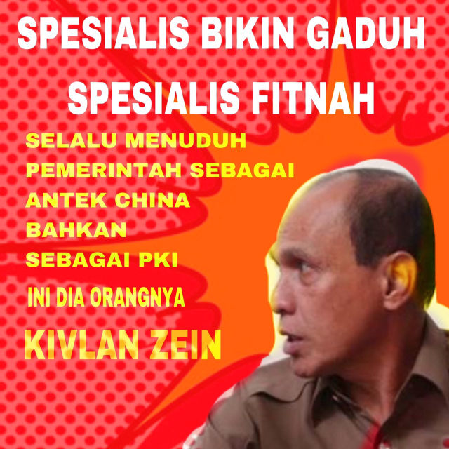 Kivlan Zen, Purnawirawan TNI Produsen Fitnah dan Hoax soal PKI