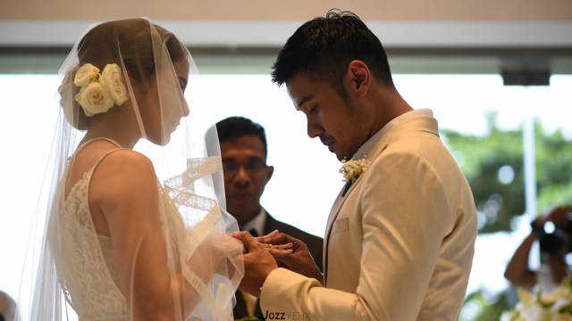 Chicco Jerikho & Putri Marino Resmi Menikah (Foto: Dok. Jozz Felix Photography)