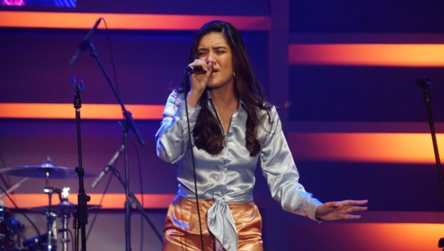 Monita Tahalea di Java Jazz 2018. (Foto: Garin Gustavian/kumparan)