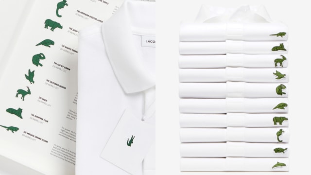 Lacoste edisi konservasi. (Foto: Dok. lacoste.com)