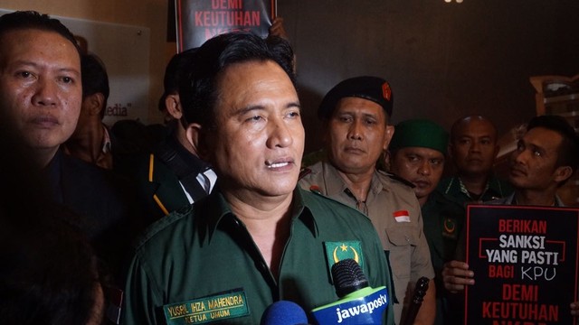 Ketua umum PBB Yusril Ihza Mahendra. Foto: Fitra Andrianto/kumparan