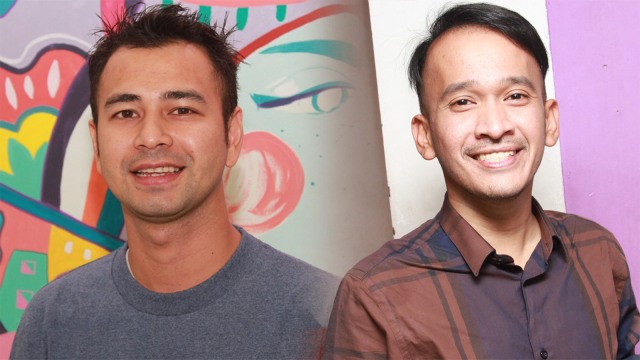 Raffi Ahmad dan Ruben Onsu. Foto: Munady Widjaja
