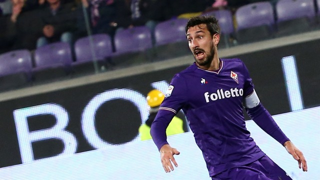 Astori pada sebuah laga bersama Fiorentina. (Foto: Alessandro Bianchi/Reuters)