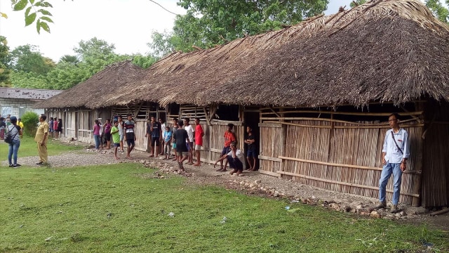 SMP Negeri 5 Sularu, Kupang Timur, NTT (Foto: Nadia Jovita Injilia Riso/kumparan)