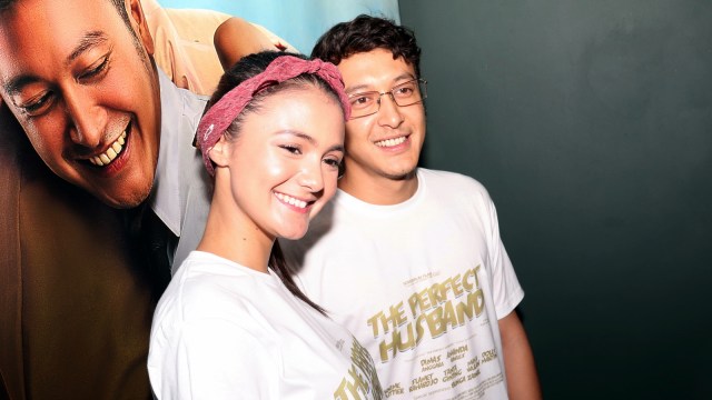 Dimas Anggara dan Amanda Rawles. (Foto: Munady Widjaja)
