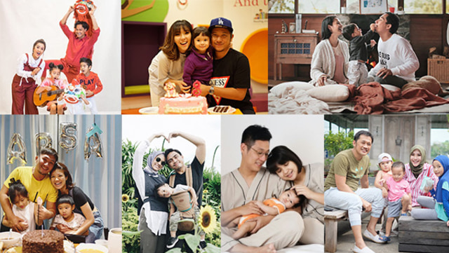 7 Keluarga Seleb Bikin Good Mood (Foto: Instagram @putrititian @andienaisyah @gisel_la @ayudiac @agatha_suci @zaskiadyamecca @widimulia)