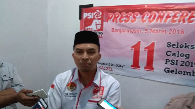 Pileg 2019, PSI Kalsel Targetkan 10 Persen Kursi Legislatif 