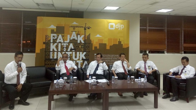 Media Briefing Pajak (Foto:  Nicha Muslimawati/kumparan)