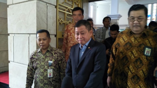 Menteri ESDM Ignasius Jonan laporkan SPT. (Foto: Nicha Muslimawati/kumparan)