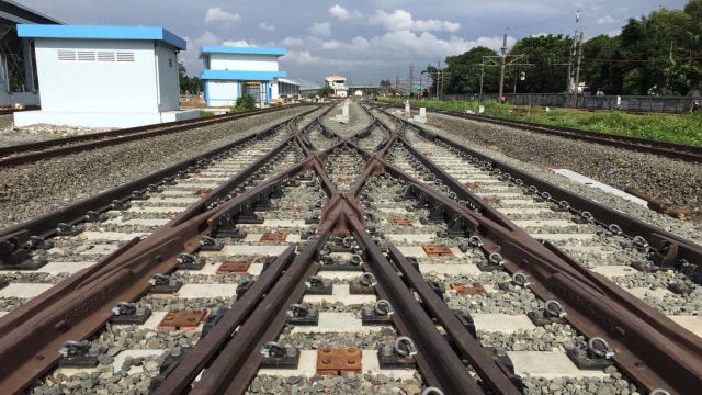 Depo Kereta Cipinang yang dibangun Kemenhub (Foto: Abdul Latif/kumparan)