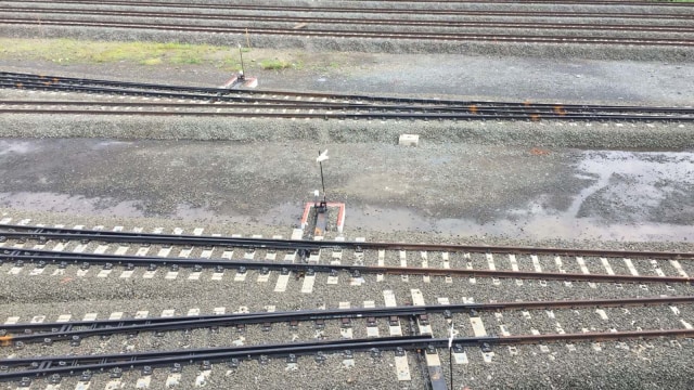 Depo Kereta Cipinang yang dibangun Kemenhub (Foto: Abdul Latif/kumparan)