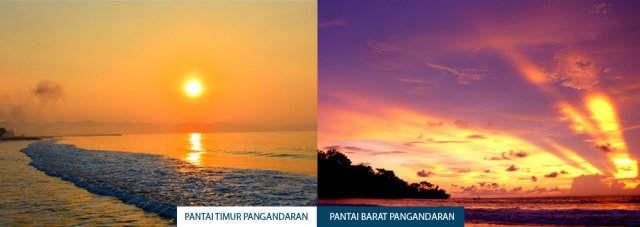 Pantai Timur Versus Pantai Barat Pangandaran, Yang Mana Lebih Indah? (2)