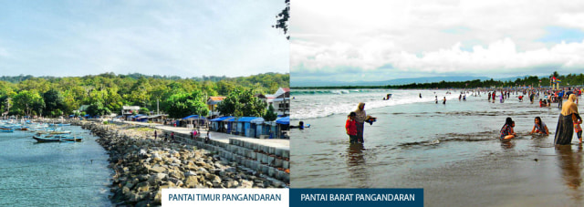 Pantai Timur Versus Pantai Barat Pangandaran, Yang Mana Lebih Indah? (3)
