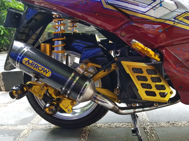 Yamaha NMax Modifikasi (Foto:  Agus Hadi Purwanto)