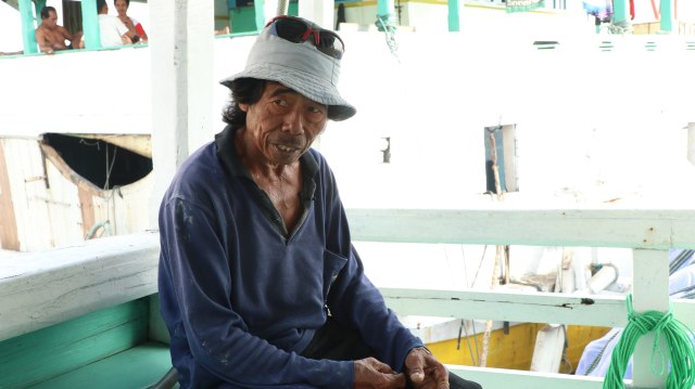 Karwin, Buruh Angkut Pelabuhan Sunda Kelapa (Foto: Satrio Rifqi Firmansyah/kumparan)