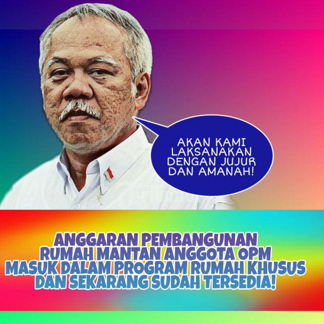 Presiden Jokowi Akan Bangun Rumah untuk Para Eks-OPM di Papua