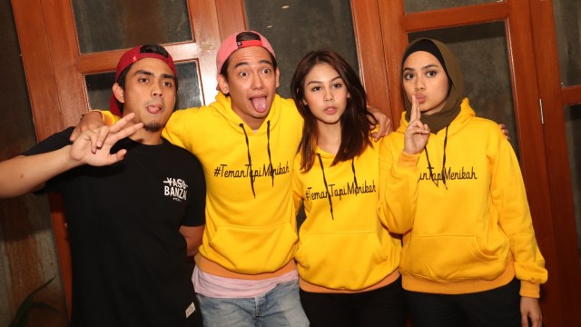 Dito, Adipati, Vanesha, dan Ayudia. (Foto: Munady Widjaja)