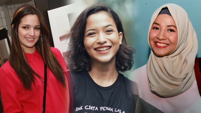 Artis Indonesia yang menikah muda. (Foto: Munady Widjaja dan Instagram/@putrimarino)