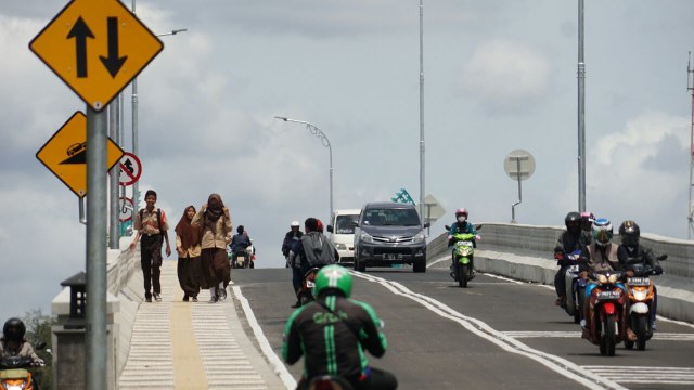 Jalan layang Bintaro Permai. (Foto: Iqbal Firdaus/kumparan)