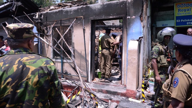 Konflik antaragama di Sri Lanka. (Foto: Reuters/Stringer)