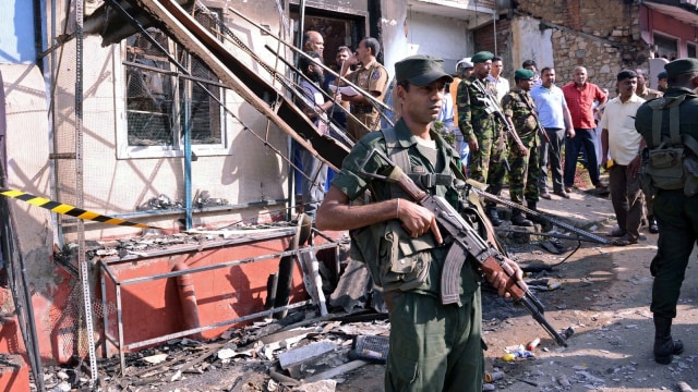 Konflik antaragama di Sri Lanka. (Foto: Reuters/Stringer)