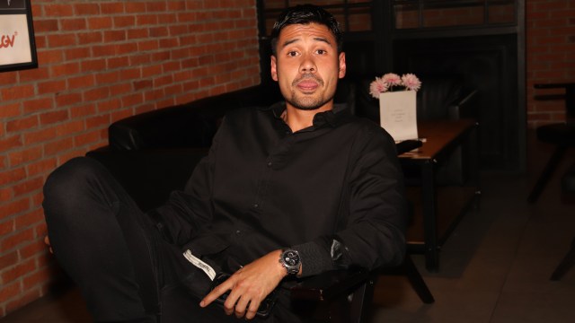 Chicco Jerikho di Premiere Film Love for Sale (Foto: Munady Widjaja/kumparan)