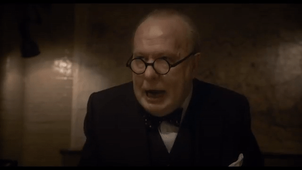 Gary Oldman di film Darkest Hour. (Foto: Youtube/Universal Pictures UK)