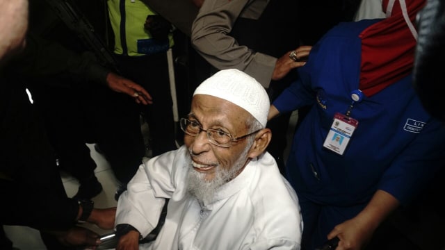 Abu Bakar Ba'asyir di RSCM. Foto: Helmi Afandi/kumparan