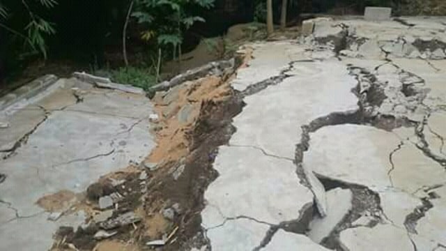 Puluhan Rumah di Brebes Kembali Rusak Akibat Tanah Bergerak (1)