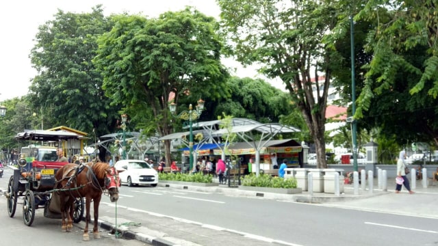 Pedestarian di Malioboro Yogyakarta. (Foto: Jihad Akbar/kumparan)