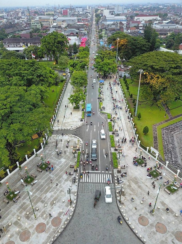 Pedestrian di Malioboro Yogyakarta. (Foto: Instagram @malioboro_insta)