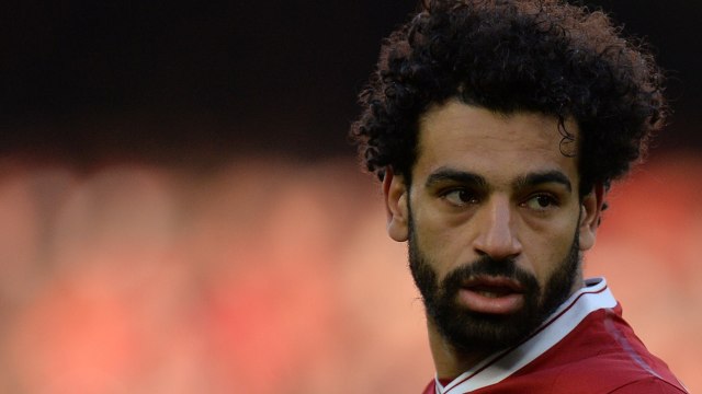 Salah di laga melawan West Ham United. (Foto: REUTERS/Peter Powell)