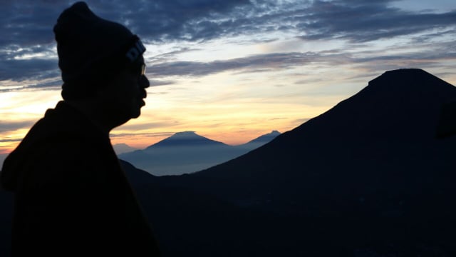 Sudirman Said di Sikunir, Wonosobo. (Foto: dok. Tim Media Sudirman Said)