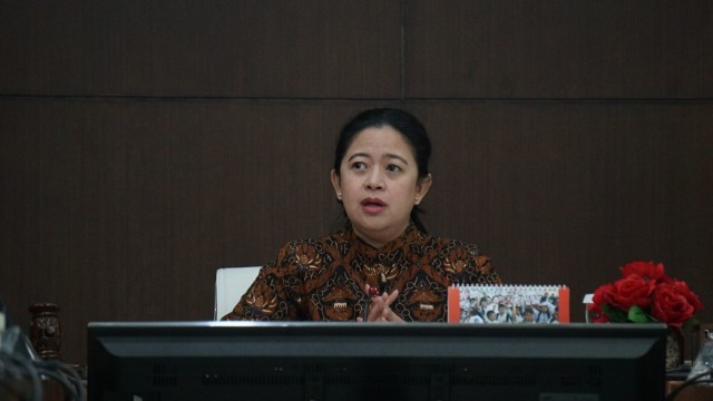 Puan Maharani pimpin rapat  Asian Para Games 2018 (Foto: Garin Gustavian Irawan/kumparan)