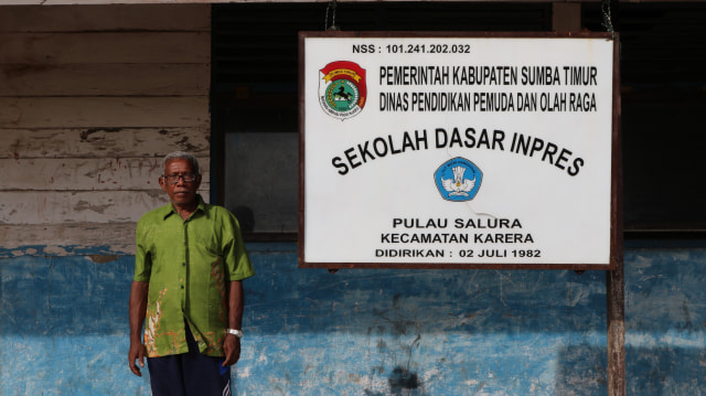 Sekolah di Pulau Salura (Foto: Geli Dimas)