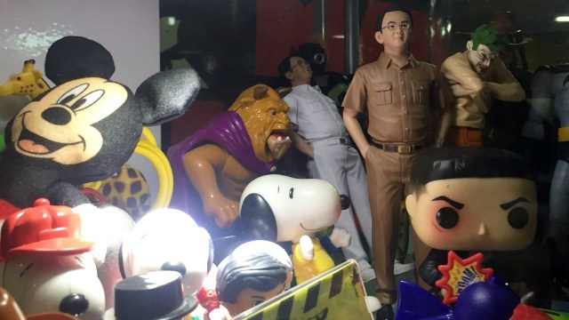 Mainan Ahok di Main District, Kuningan City. (Foto: Mirsan/kumparan)