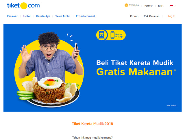 Mau Pesan Tiket KAI Online Harga Promo? Tiket.com Aja, Berikut Tipsnya!