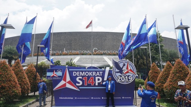 Ilustrasi Partai Demokrat di Pemilu 2019. (Foto: Nugroho Sejati/kumparan)