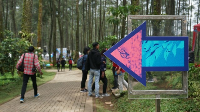 Suasana LaLaLa Fest 2018. (Foto: Garin Gustavian Irawan/kumparan)