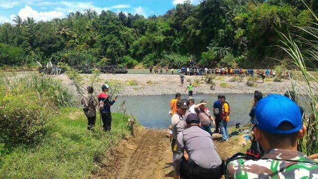 Kecelakaan Tank TNI  (Foto: Facebook/Dewi Phutri )