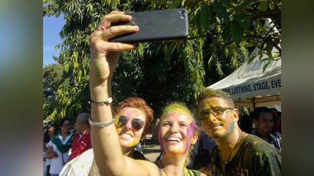 Festival Holi di Bali (Foto: Cisilia Agustina Siahaan/kumparan)