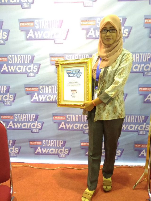 FRANCHISE START UP AWARD 2018 UNTUK WARALABA MANGOTHAI TERBAIK: MANGOJACK