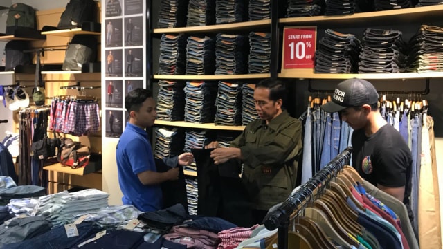 Jokowi di Cibinong City Mall (Foto: Dok. Istimewa)