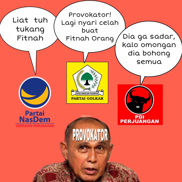 Provokasi Murahan Kivlan Zen soal Kebangkitan PKI di Sejumlah Partai Politik